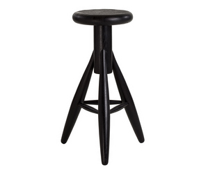 Rocket Bar Stool, Black