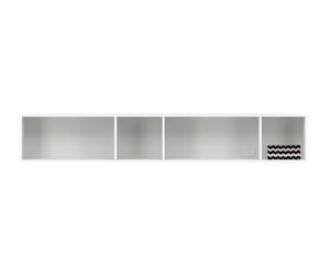 Como Shelf, White, 154 x 26 cm