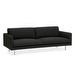 Basel Sofa, Malawi Fabric 15 Grey, W 220 cm