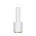 Pendant Light A110, White/Brass