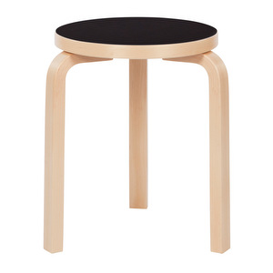 Stool 60, Birch/Black