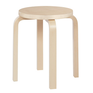 Stool E60, Birch