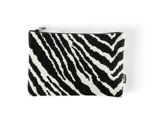 Zebra-pussukka, mustavalkoinen, 25 x 17 cm