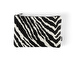 Zebra-pussukka, mustavalkoinen, 25 x 17 cm