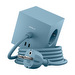 Square 1 USB-C -jatkojohto, Shark Blue, 1,8 m