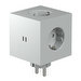 Square 2 USB-C -jatkopistorasia, Gotland Grey