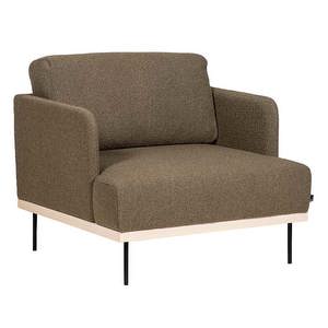 Hide Armchair, Fabric Orsetto 0711 Grey