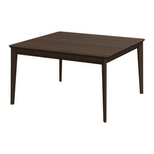 Aarhus Coffee Table, Dark Oak, 80 x 80 cm