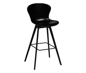 Adelaide Bar Stool, Black / Metal, H 106 cm