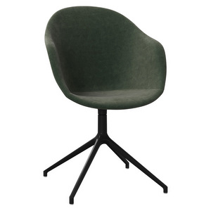 Adelaide Chair, Ravello Fabric 3223 Dusty Green / Black, Armrests