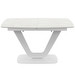 Alicante Extendable Dining Table, Grey / White, 99 x 140/190 cm