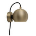 Ball Wall Lamp, Brass, ø 12 cm