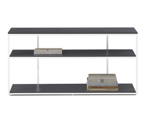 Bordeaux Console Table, Grey / White, 125 x 32 cm