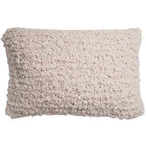 Boucle Heavy Cushion, Cream, 40 x 58 cm