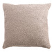 Bouclé Single Cushion, Latte, 58 x 58 cm