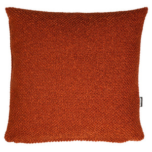Bouclé Single Cushion, Pumpkin Spice, 58 x 58 cm