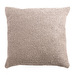 Bouclé Single Cushion, Latte, 43 x 43cm