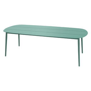 Cancun Dining Table, Green, 105 x 236 cm