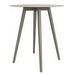 Cancun Dining Table, Ash Grey, ø 67 cm