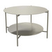Cancun Coffee Table, Ash Grey, ø 73 cm