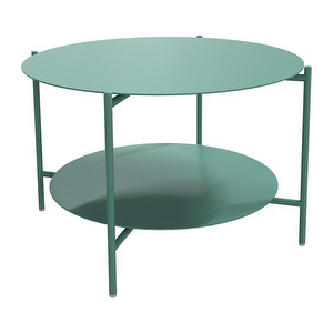Cancun Coffee Table, Green, ø 73 cm