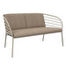 Cancun Sofa, Ash Grey, W 125 cm