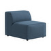 Carmo Sofa Module, Capri Fabric 3233 Blue, W 71 cm