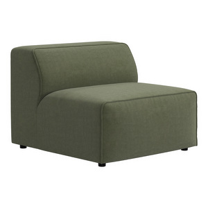 Carmo Sofa Module, Skagen Fabric 3165 Green, W 88 cm