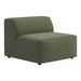 Carmo Sofa Module, Skagen Fabric 3165 Green, W 88 cm