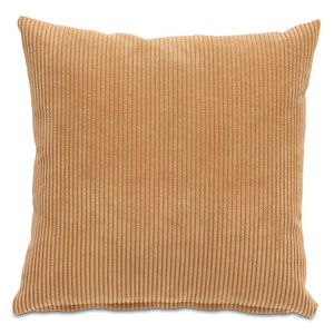 Cord Cushion, Caramel, 43 x 43 cm