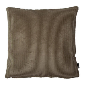 Cord Cushion, Olive Green, 43 x 43 cm