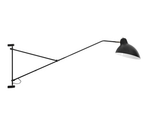 Demand Wall Lamp, Black / Metal
