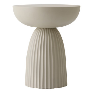 Expose Side Table, Warm Grey, ⌀ 38 cm