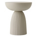 Expose Side Table, Warm Grey, ⌀ 38 cm