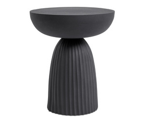Expose Side Table, Black, ⌀ 38 cm