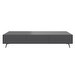 Fermo TV Stand, Charcoal Grey, 48 x 227 cm