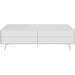 Fermo TV Stand, White, 48 x 152 cm