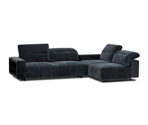 Hampton Chaise Longue, Napoli Fabric 2255 Grey