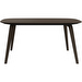 Hauge Dining Table, Dark Oak, 99 x 160 cm