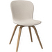 Hauge Chair, Lazio Fabric 3090 White / Oak
