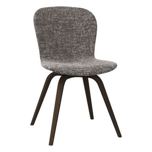 Hauge Chair, Tuscany Fabric 3202 Brown / Dark Oak