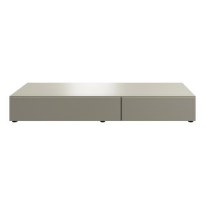Lugano Base Cabinet, Ash Grey, 192 x 28 cm