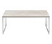 Lugo Coffee Table, Ceramic / Steel, 91 x 91 cm