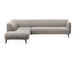 Modena Chaise Longue, Napoli Fabric 2250 Light Grey, W 267,5 cm