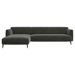 Modena Chaise Longue, Tuscany Fabric 3204 Green, W 267 cm