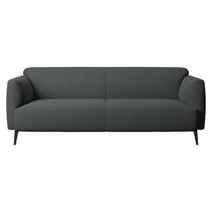 Modena Sofa, Nani Fabric 2111 Dark Grey, W 184 cm