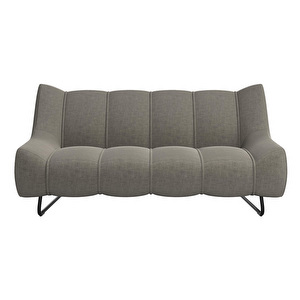 Nawabari Sofa, Napoli Fabric 2250 Silver Grey, W 174 cm
