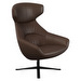 Porto Armchair, Nordic Grain Leather 5131 Stone