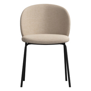 Princeton Chair, Tomelilla Fabric 3145 Beige, H 76 cm