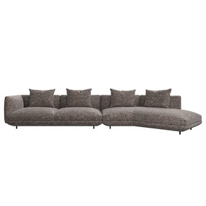 Salamanca Sofa, Tuscany Fabric 3202 Brown, W 433 cm